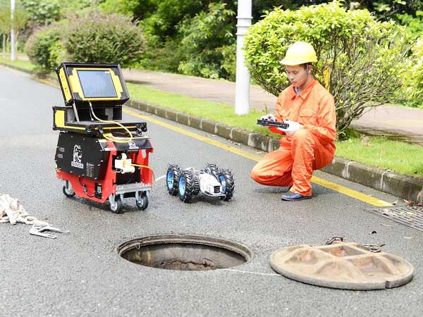 边坝管道机器人检测